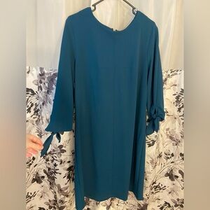 Elegant Teal Dress